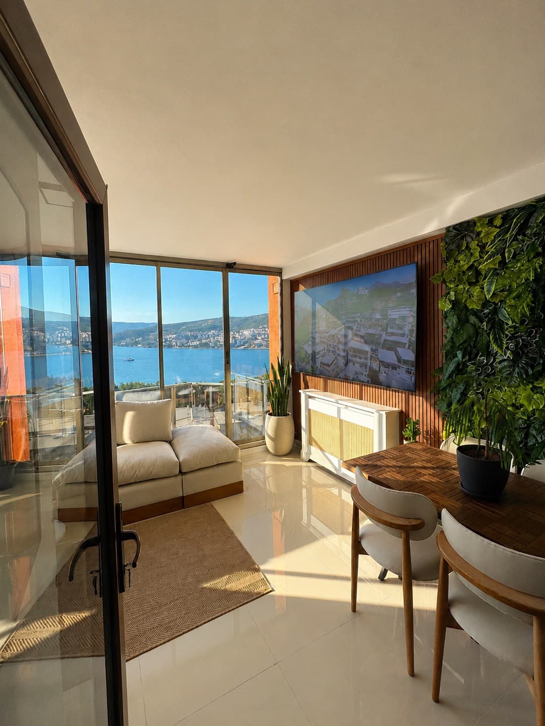 Bursa balkon projesi — tamamlanmış mekân