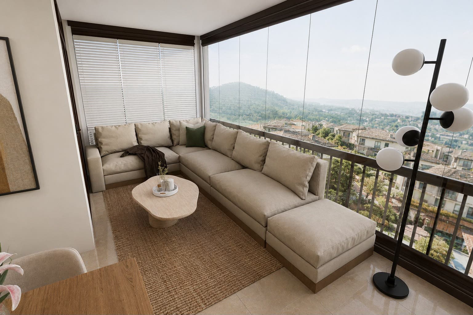Bursa Balkon Projemiz — manzara